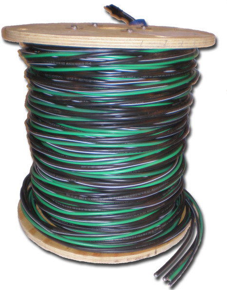 200 AMP Mobile Feed Wire 4/0 4/0 4/0 2/0 per ft.